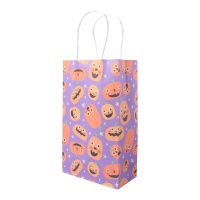 Bolsas de fiesta calabazas de 28,8 x 12 cm - 4 unidades