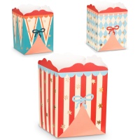 Caja de Circus de 11,5 x 8 x 8 cm - 6 unidades