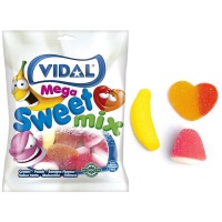 Bolsa de gominolas cubiertas de azúcar - Megasurtido azúcar Vidal - 100 gr