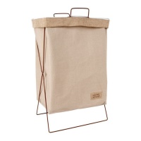 Cesto para la ropa Organic plegable de 50 x 34 x 24 cm