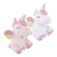 Peluche de Unicornio sentado de 36 cm - 1 unidad