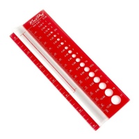 Calibrador y medidor de agujas de 2 a 12 mm - KnitPro