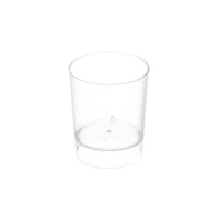 Vasos de 33 ml de plástico transparente chupito - 10 unidades