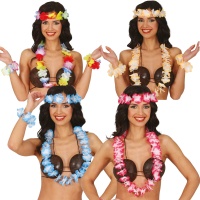 Conjunto Hawaiano de colores - 4 piezas
