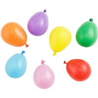 Globos de agua de colores surtidos - 100 unidades