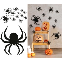 Decoraciones para pared de araña - 12 unidades