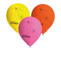 Globos de látex de Masha y el oso - 8 unidades