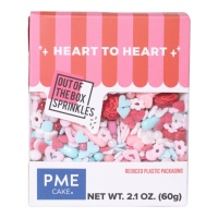 Sprinkles de Heart to Heart de 60 gr - PME