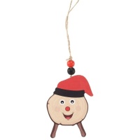 Colgante de Tió de Nadal de 7,5 cm