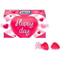 Caja de Happy day con corazones de gominola - 80g