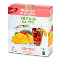 Té Frío Zero & Instantáneo de mango natural - 12 sobres