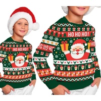 Jersy de Navidad de Papá Noel Ho Ho Ho infantil