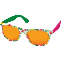 Gafas con diseño tropical