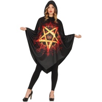 Poncho diabólico para mujer