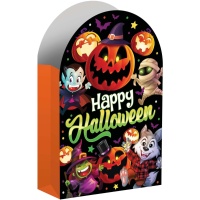 Bolsa para dulces de Happy Halloween de 16 x 11 cm - 6 unidades