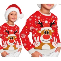 Jersy de Navidad de reno infantil